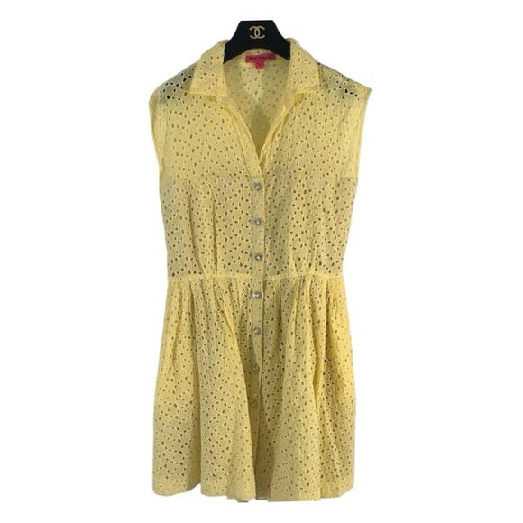 Betsey Johnson Eyelet Dress - Picture 1 of 12